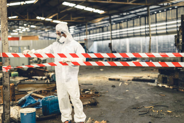 Professional Infectious Disease Decontamination technician working in Welcome, MD